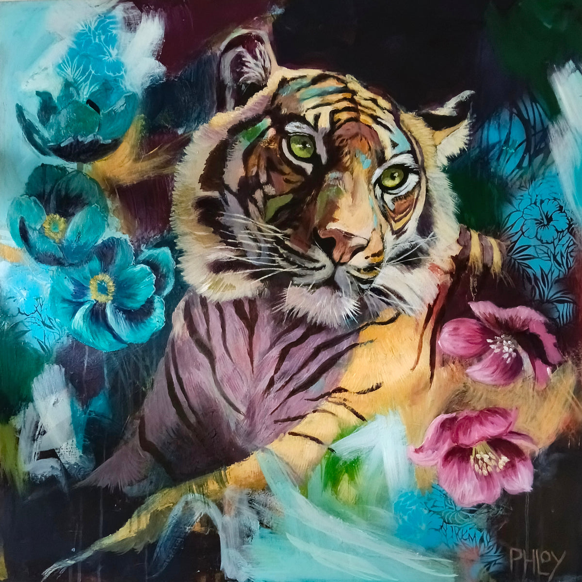 Blooming Tiger