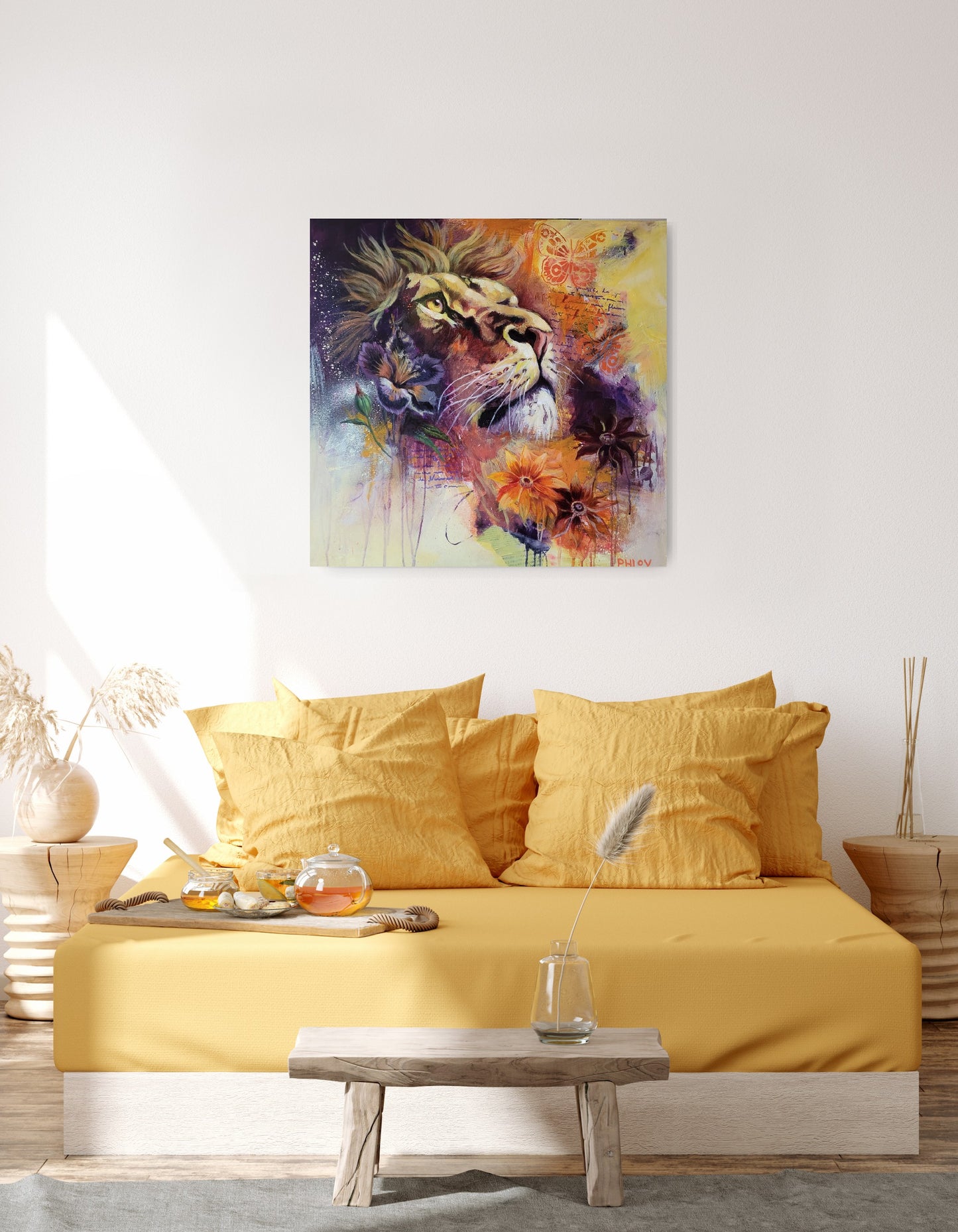 The lion of inner light.